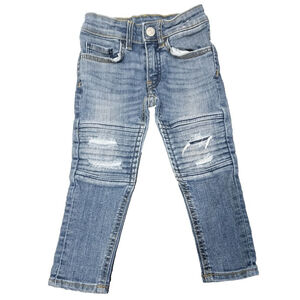 Boy &DENIM Jeans, 24 Months, Blue Ripped Design Distressed